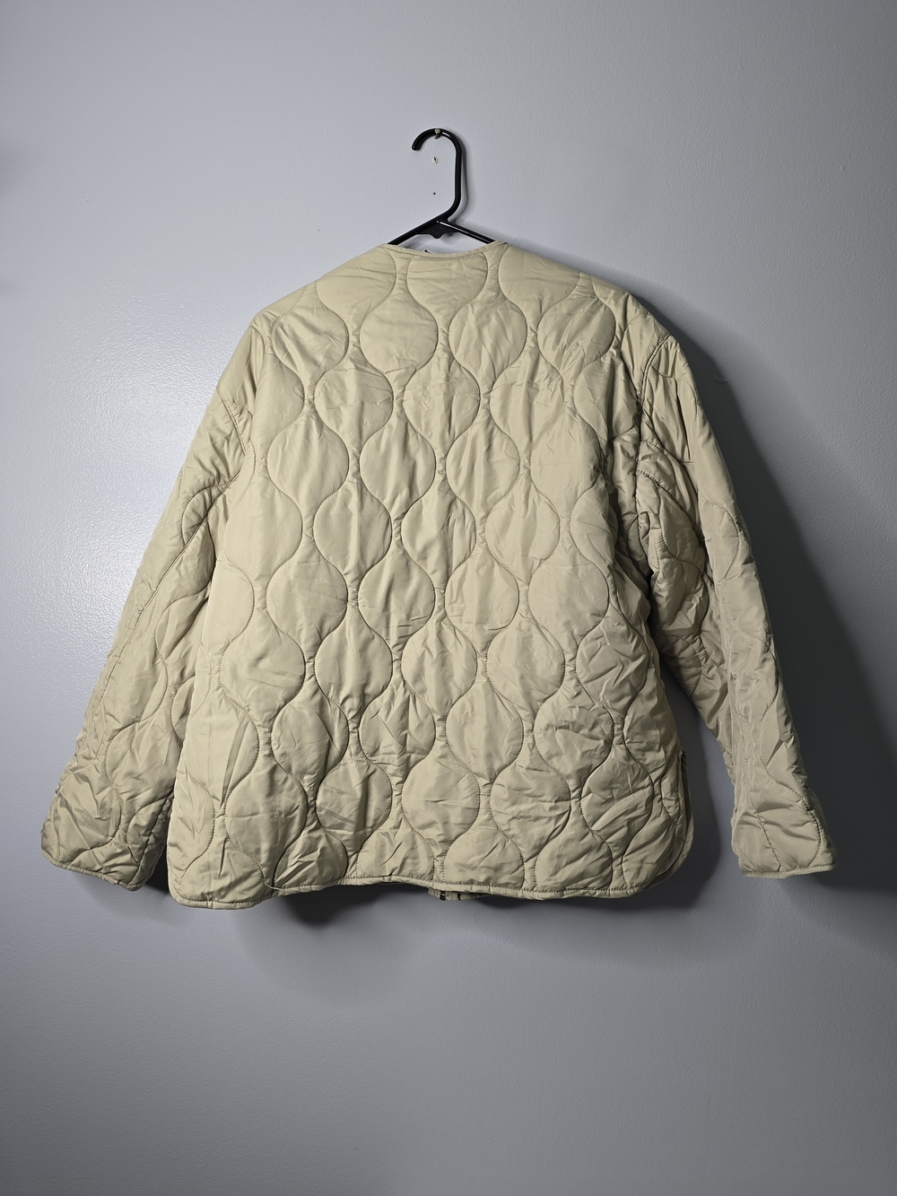 Zara Cream Water-Repellent Puffer Jacket - Picture 2 of 10